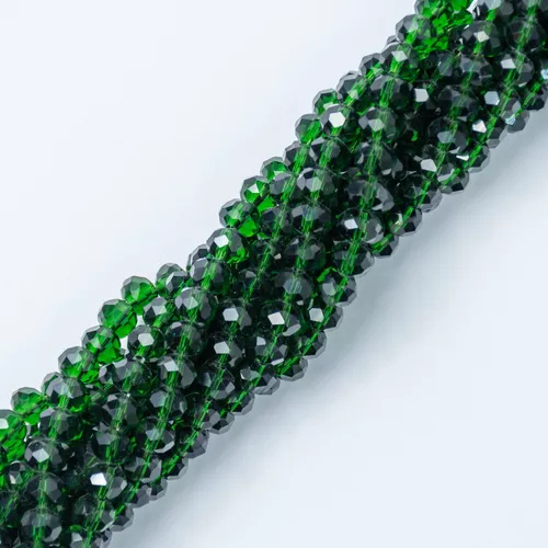 Conta Cristal 6x8mm fio