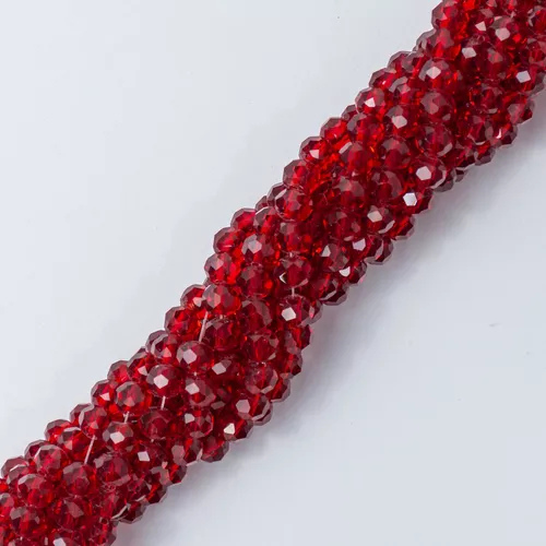 Conta Cristal 6x8mm fio