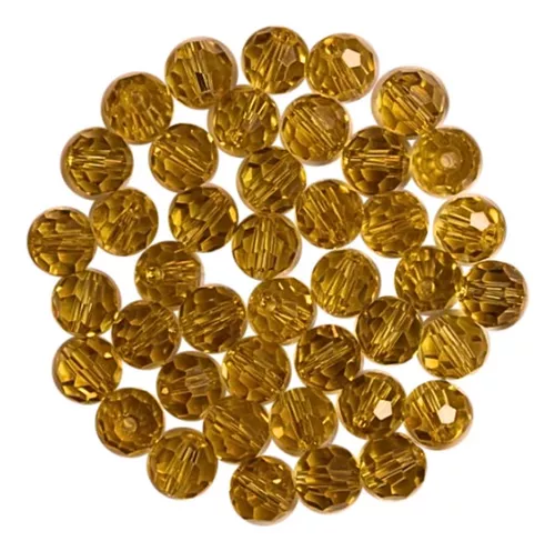 Conta Cristal 8mm fio