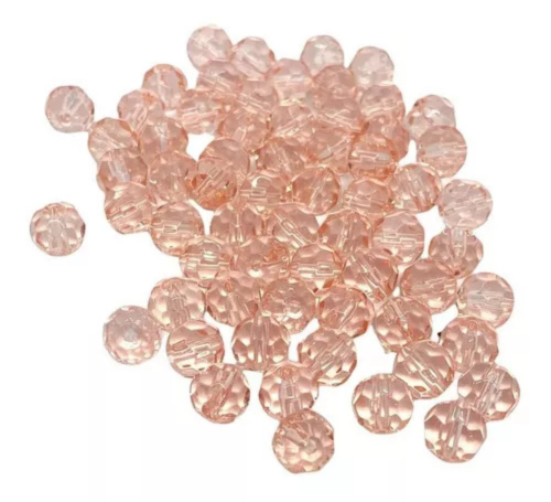 Conta Cristal 8mm fio