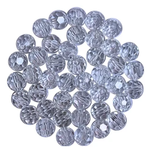 Conta Cristal 8mm fio