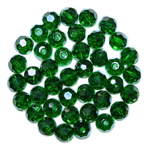 Conta Cristal 8mm fio