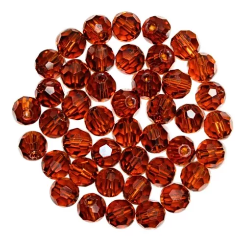 Conta Cristal 8mm fio