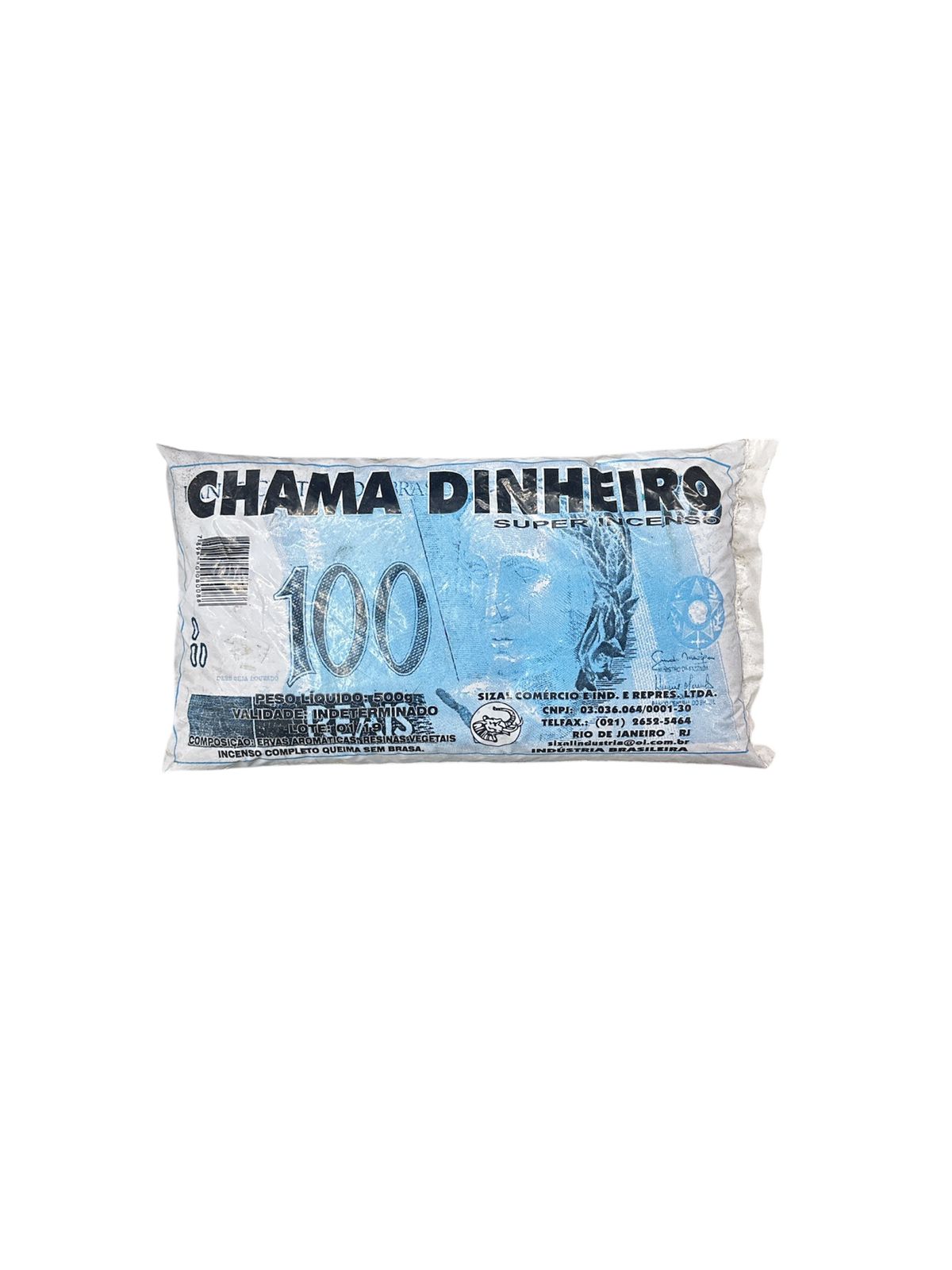 Defumador Sem Brasa Chama Dinheiro 500gr