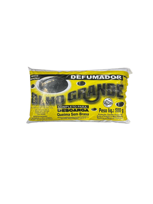 Defumador Sem Brasa Olho Grande 500gr