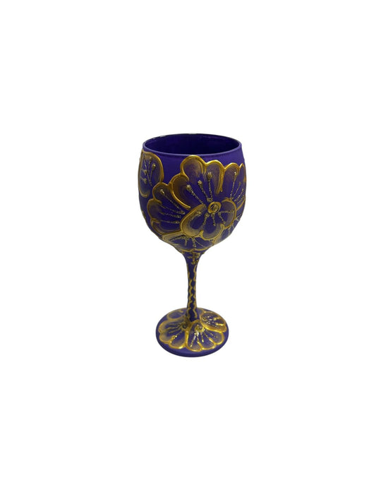 Taça Luxo Decorada