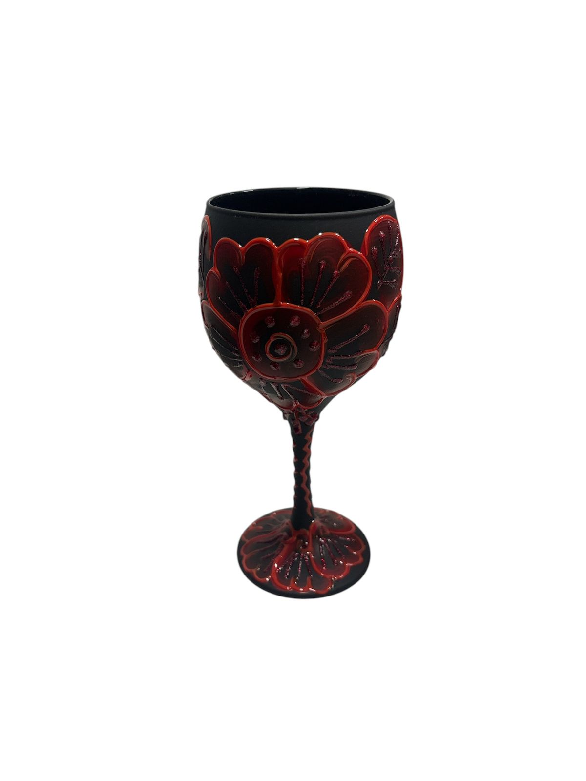 Taça Luxo Decorada