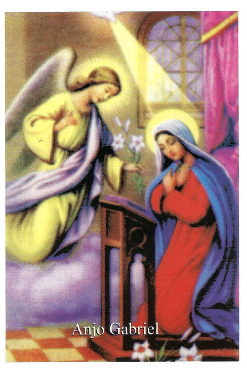 Oração Colorida Anjo Gabriel