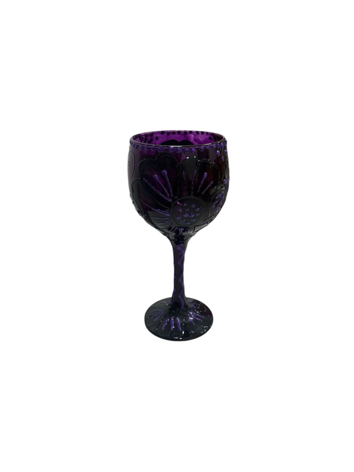 Taça Luxo Decorada