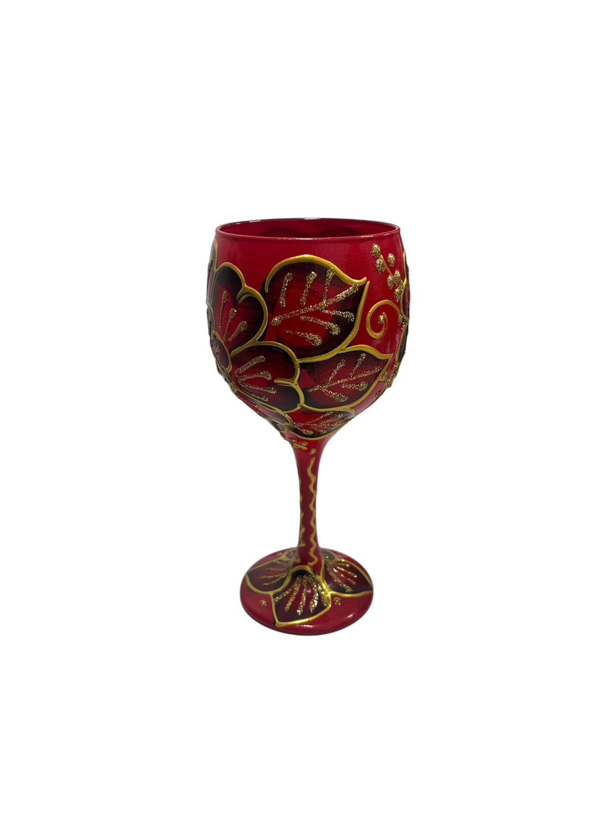 Taça Luxo Decorada