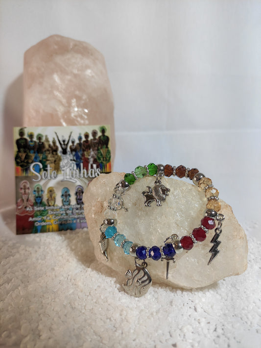 Pulseira Orixás 7 Linhas
