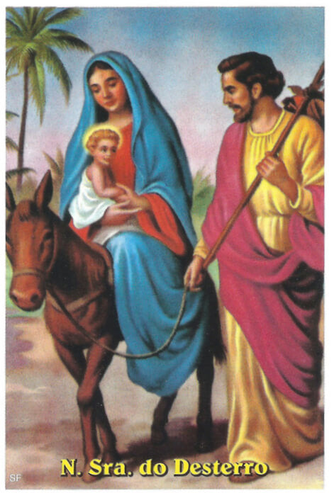 Oração Colorida Nossa Senhora Desterro